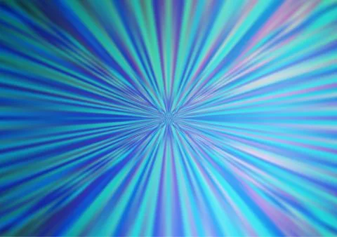 Light BLUE vector blurred shine abstract template. Stock Illustration