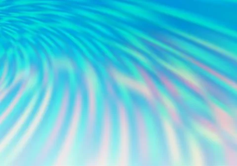 Light BLUE vector blurred shine abstract template. Stock Illustration