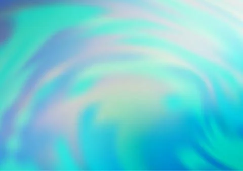 Light BLUE vector blurred shine abstract template. Stock Illustration