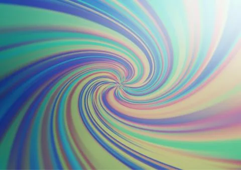 Light BLUE vector blurred shine abstract background. Stock Illustration