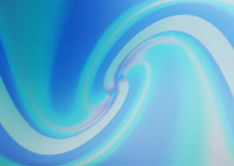 Light BLUE vector blurred shine abstract pattern. イラスト素材