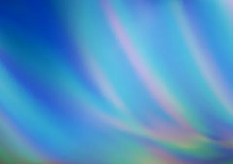 Light BLUE vector blurred shine abstract background. Stock Illustration