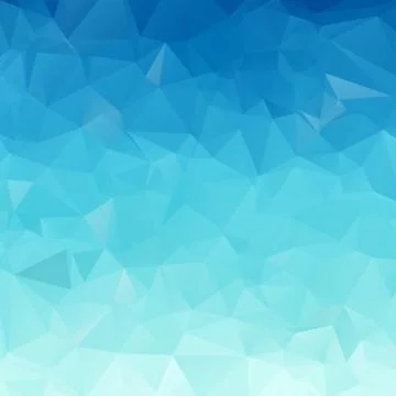 Light BLUE vector blurry triangle background design. Geometric background in  Stock Illustration