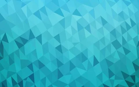 Light BLUE vector blurry triangle pattern. 스톡 일러스트