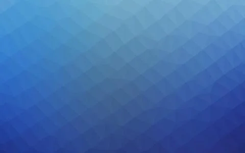 Light BLUE vector blurry triangle pattern. Stock Illustration