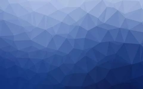 Light BLUE vector blurry triangle pattern. Illustrazione stock