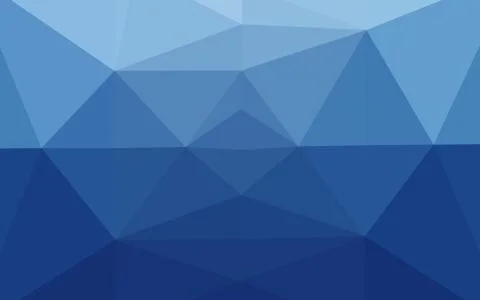 Light BLUE vector blurry triangle template. Illustrazione stock
