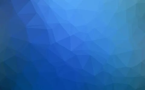 Light BLUE vector blurry triangle pattern. Stock Illustration