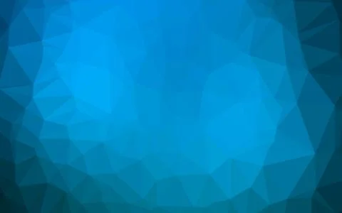 Light BLUE vector blurry triangle pattern. 스톡 일러스트