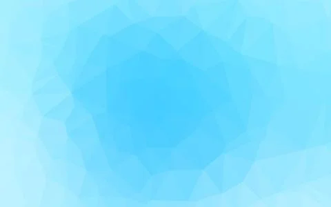 Light BLUE vector blurry triangle pattern. Stock Illustration