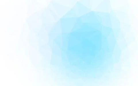 Light BLUE vector blurry triangle pattern. Stock Illustration