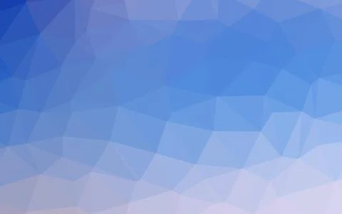 Light BLUE vector blurry triangle texture. Illustrazione stock