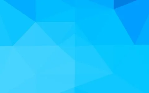 Light BLUE vector blurry triangle texture. 스톡 일러스트