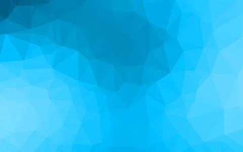 Light BLUE vector blurry triangle pattern. Illustrazione stock