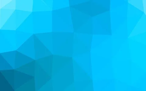 Light BLUE vector blurry triangle pattern. Illustrazione stock