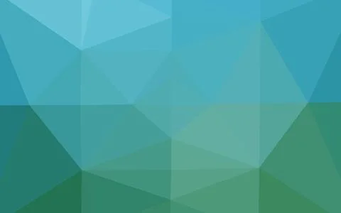 Light BLUE vector blurry triangle pattern. Illustrazione stock
