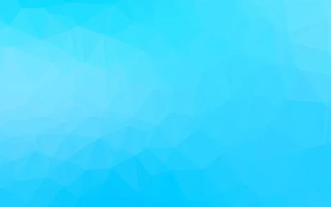 Light BLUE vector blurry triangle template. Stock Illustration