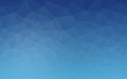Light BLUE vector blurry triangle pattern. Stock Illustration