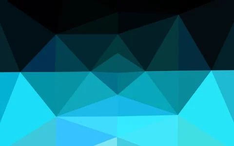 Light BLUE vector blurry triangle texture. イラスト素材