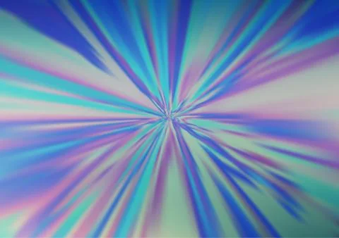 Light BLUE vector bokeh and colorful pattern. イラスト素材