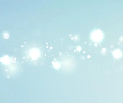 Light Blue Vector Bokeh Background For Spa And Relaxation Stock-Illustration