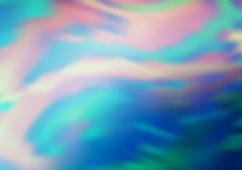 Light BLUE vector bokeh pattern. イラスト素材