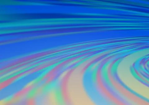 Light BLUE vector bokeh template. Stock Illustration