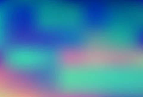 Light BLUE vector bokeh template. Stock Illustration