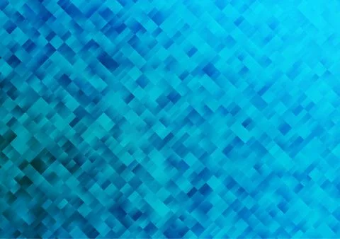 Light BLUE vector cover in polygonal style. Illustrazione stock