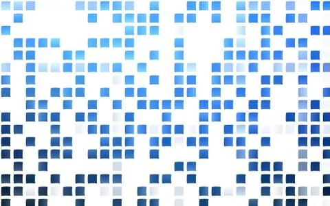 Light BLUE vector cover in polygonal style. Stock Illustration