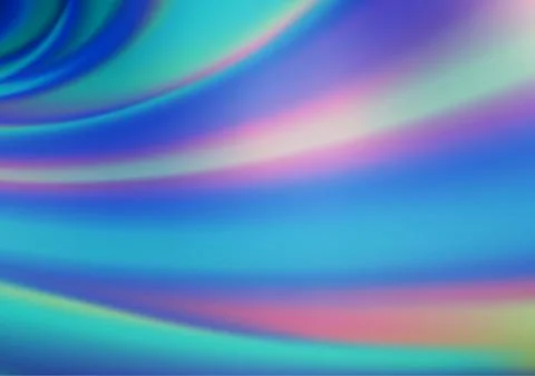 Light BLUE vector glossy abstract template. Illustrazione stock