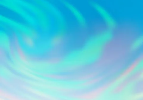 Light BLUE vector glossy abstract template. Illustrazione stock