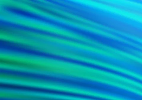 Light BLUE vector glossy bokeh pattern. Stock Illustration