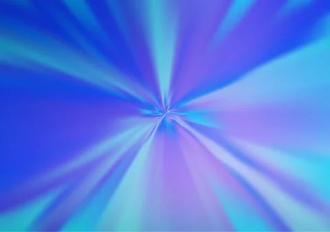 Light BLUE vector glossy bokeh pattern. イラスト素材