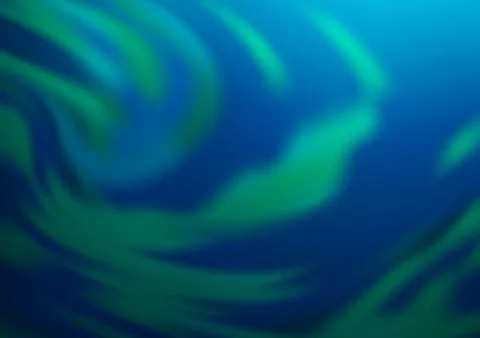 Light BLUE vector glossy bokeh pattern. Illustrazione stock