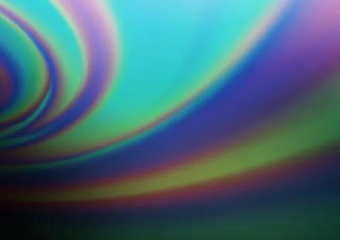 Light BLUE vector glossy bokeh pattern. Stock Illustration