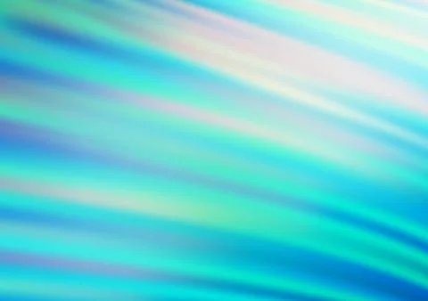 Light BLUE vector glossy bokeh pattern. Illustrazione stock