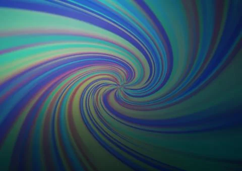 Light BLUE vector glossy bokeh pattern. Illustrazione stock