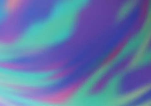 Light BLUE vector glossy bokeh pattern. イラスト素材