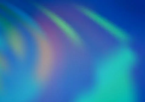 Light BLUE vector glossy bokeh pattern. Stock Illustration