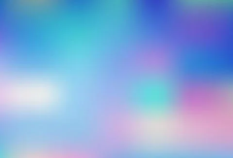Light BLUE vector glossy bokeh pattern. Stockillustratie