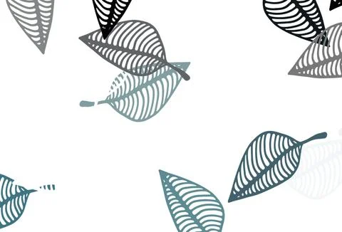 Light BLUE vector hand painted pattern. Stock Illustration
