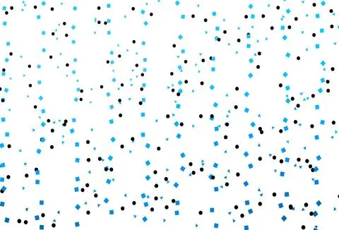 Light BLUE vector layout with circles, lines, rectangles. イラスト素材
