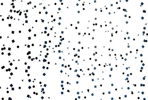 Light BLUE vector layout with circles, lines, rectangles. 스톡 일러스트