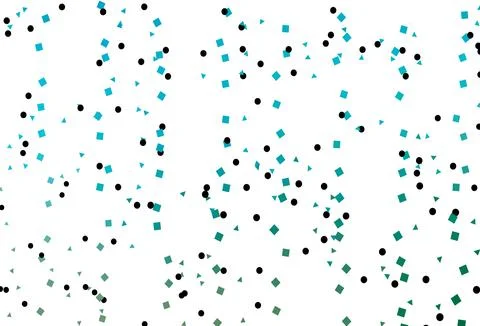 Light BLUE vector layout with circles, lines, rectangles. Illustrazione stock