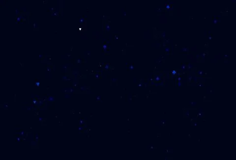 Light BLUE vector layout with elements of cards. Ilustración de archivo