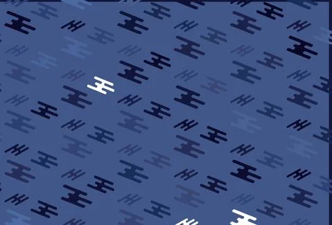 Light BLUE vector layout with flat lines. Illustrazione stock