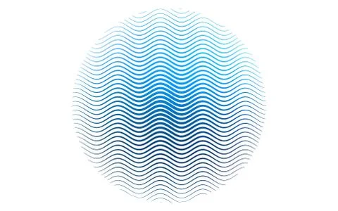Light BLUE vector layout with flat lines. Stock Illustration