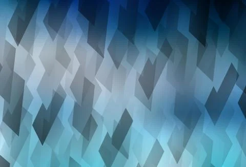 Light BLUE vector layout with lines, rectangles. Stock Illustration