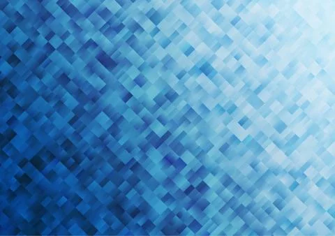 Light BLUE vector layout with lines, rectangles. 스톡 일러스트